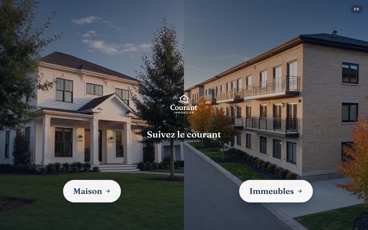 Courant Immobilier — aperçu