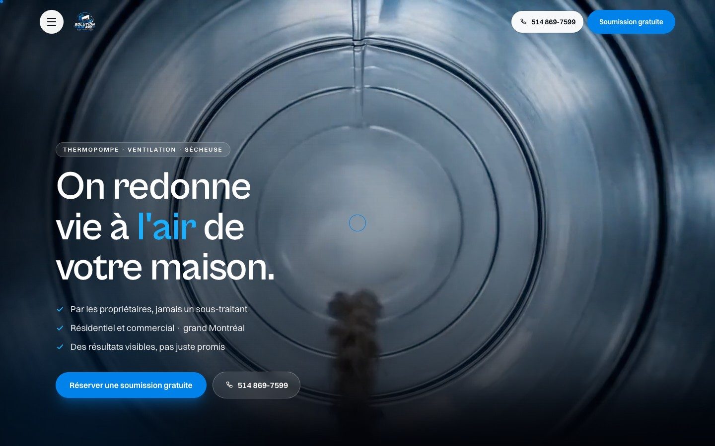 Solution Air Pro — aperçu
